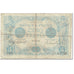 France, 5 Francs, 5 F 1912-1917 ''Bleu'', 1915, 1915-07-15, VF(20-25)