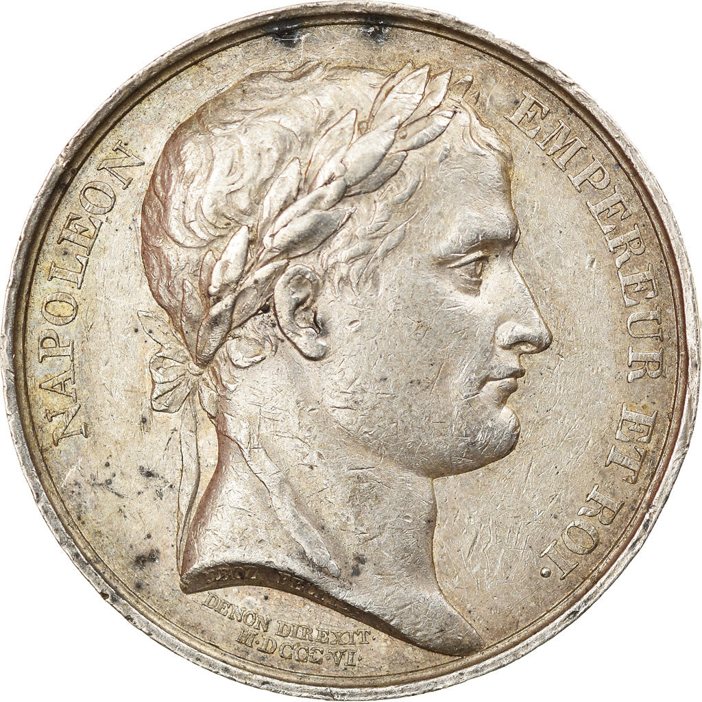 France, Jeton, Napoléon Ier, Hotel de Ville de Rouen, History, 1806, Denon