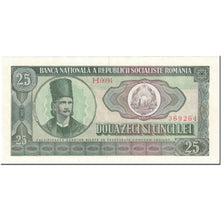 Banknote, Romania, 25 Lei, 1966, Undated (1966), KM:95a, UNC(65-70)