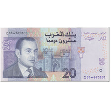 Banknote, Morocco, 20 Dirhams, 2005, UNDATED (2005), KM:68, UNC(65-70)