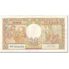 Banknote, Belgium, 50 Francs, 1956, 1956-04-03, KM:133b, VF(20-25)