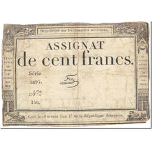 France, 100 Francs, 1795, Ferz, 1795-01-07, B, KM:A78
