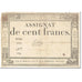 France, 100 Francs, 1795, Lassia, 1795-01-07, VF(20-25), KM:A78