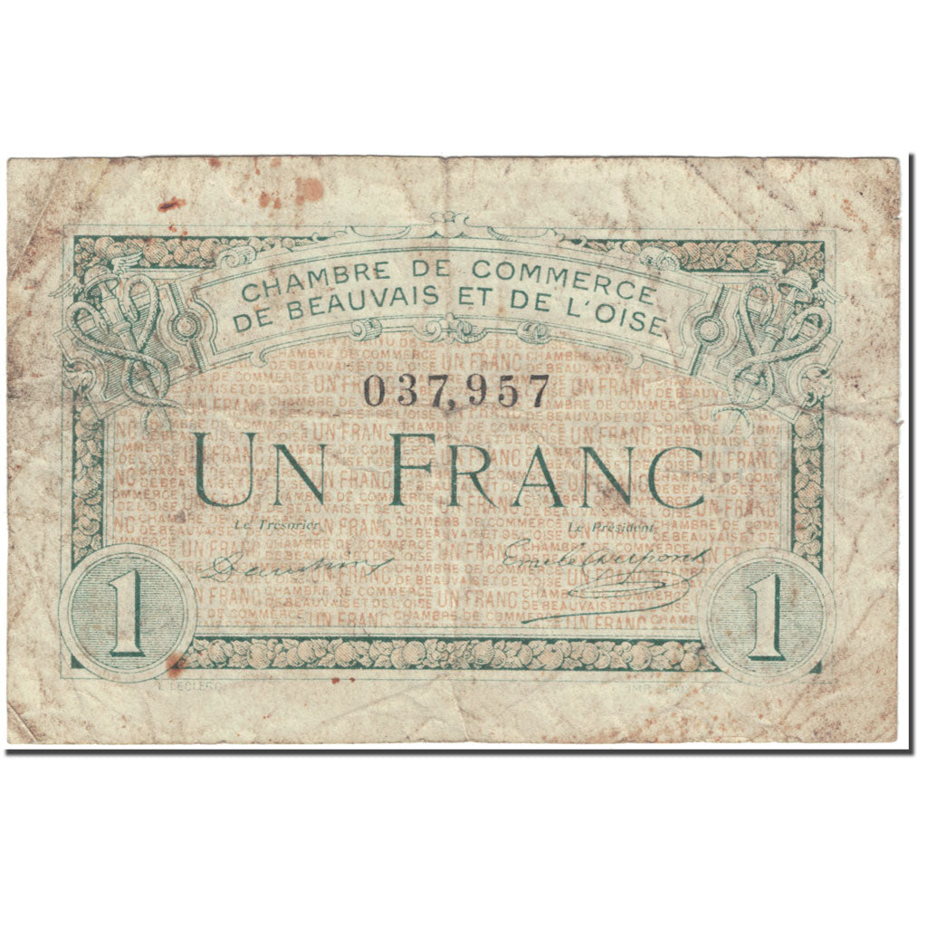 France, 1 Franc, 1920, 1920-06-02, TB