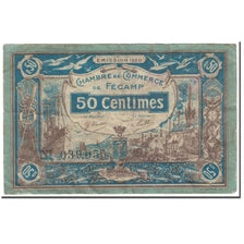 France, 50 Centimes, Chambres de Commerce Fécamp, 1920, 1920-08-06, VF(20-25)