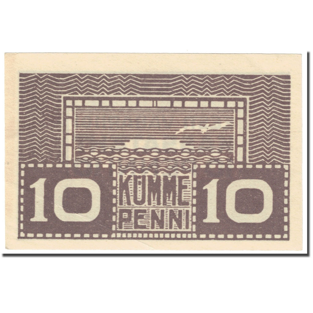 Banknote, Estonia, 10 Penni, 1919, Undated (1919), KM:40b, UNC(65-70)
