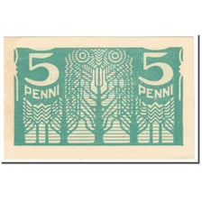 Banknote, Estonia, 5 Penni, 1919, Undated (1919), KM:39a, UNC(65-70)