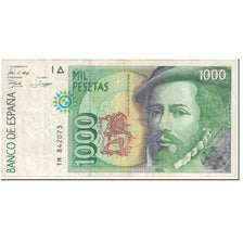 Banknote, Spain, 1000 Pesetas, 1992, 1992-10-12, KM:163, EF(40-45)