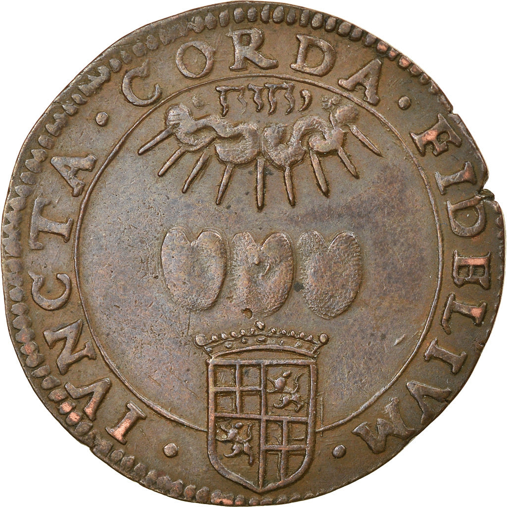 Spanish Netherlands, Token, Rekenpenning Utrecht, History, 1609, AU(55-58)