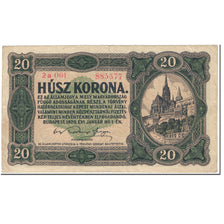 Billete, 20 Korona, 1920, Hungría, 1920-01-01, KM:61, MBC