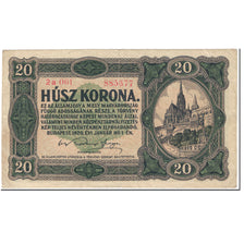 Billet, Hongrie, 20 Korona, 1920, 1920-01-01, KM:61, TTB