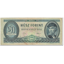 Banknote, Hungary, 20 Forint, 1975, 1975-10-25, KM:169f, VF(20-25)