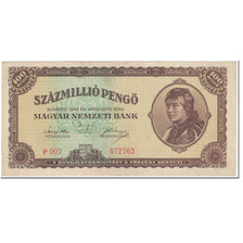 Banknote, Hungary, 100,000,000 Pengö, 1946, 1946-03-18, KM:124, EF(40-45)