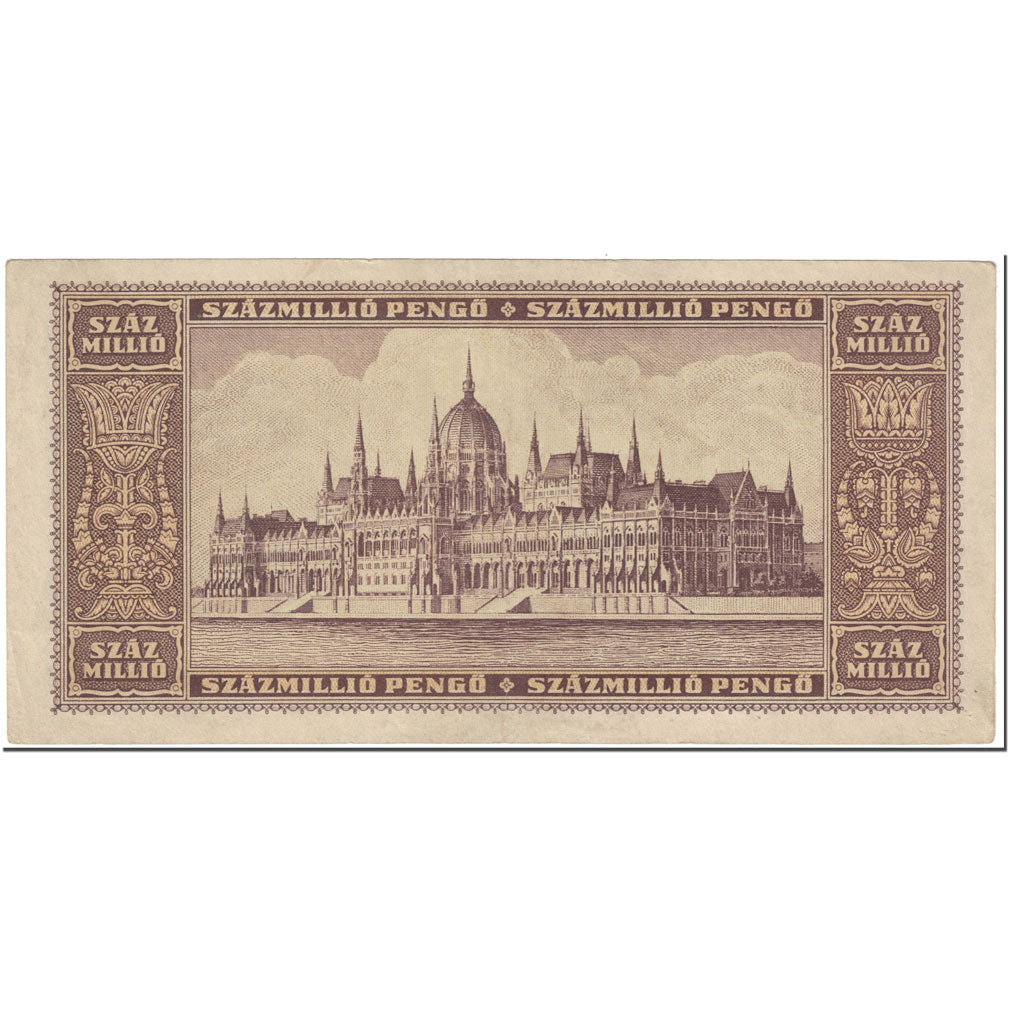 Banknote, Hungary, 100,000,000 Pengö, 1946, 1946-03-18, KM:124, EF(40-45)