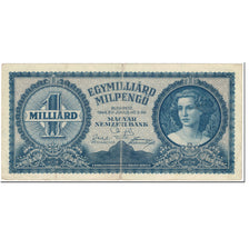 Nota, Hungria, 1 Milliard Milpengö, 1946, 1946-06-03, KM:131, VF(20-25)