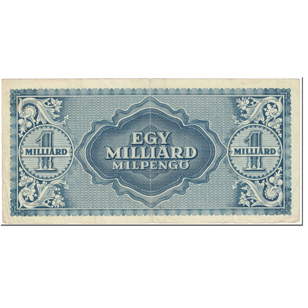 Billet, Hongrie, 1 Milliard Milpengö, 1946, 1946-06-03, KM:131, TB