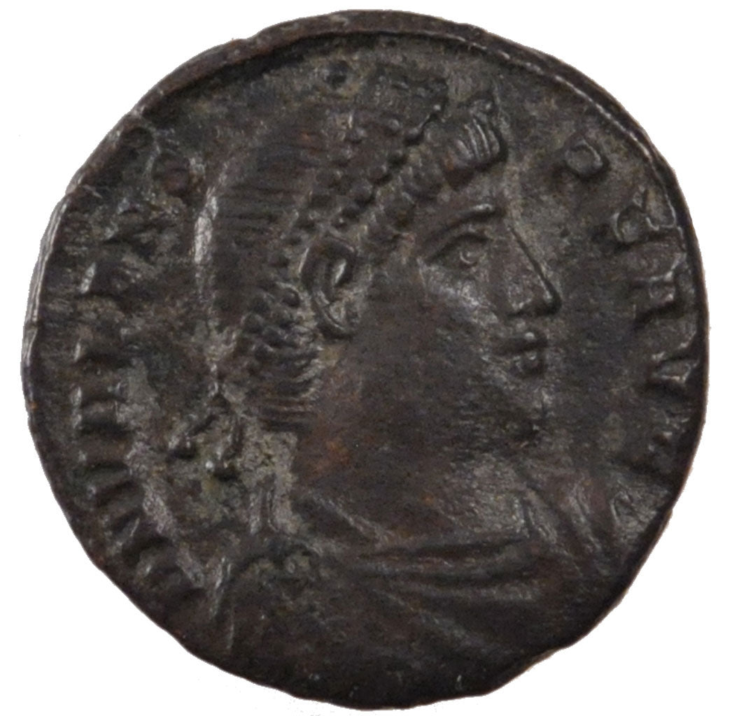Valens, Nummus, Constantinople, AU(50-53), Copper, Cohen #45, 2.80