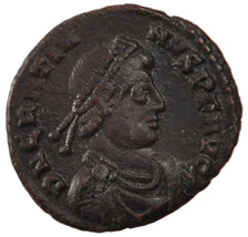 Gratian, Nummus, Siscia, AU(55-58), Copper, Cohen #23, 2.70