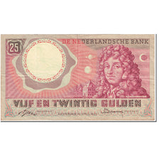 Nota, Países Baixos, 25 Gulden, 1955, 1955-04-10, KM:87, EF(40-45)