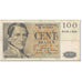 Banconote, Belgio, 100 Francs, 1957, 1957-12-20, KM:129c, MB