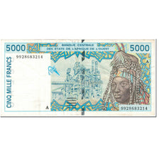 Banknote, West African States, 5000 Francs, 1999, Undated (1999), KM:113Ai