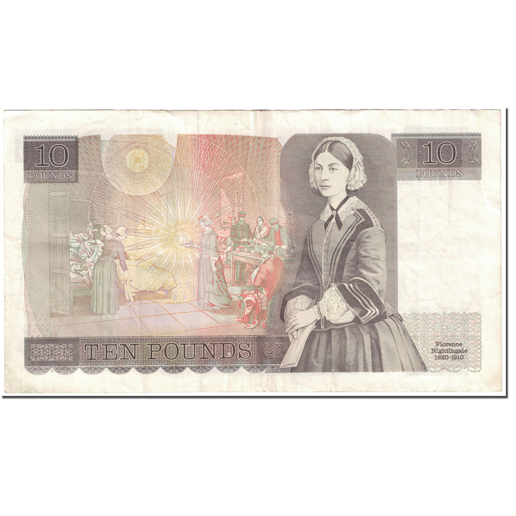 Banknote, Great Britain, 10 Pounds, 1988-1991, Undated (1988-1991), KM:379c