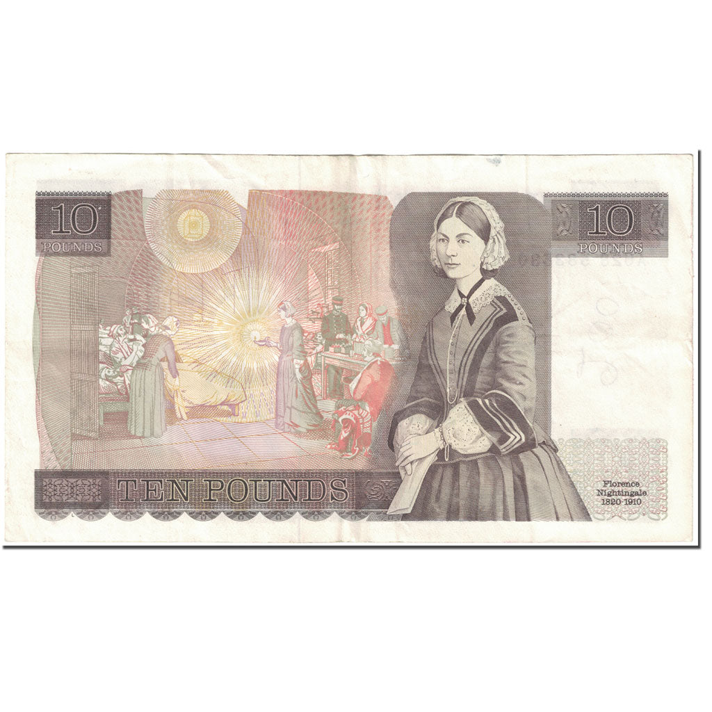 Banknote, Great Britain, 10 Pounds, 1988-1991, Undated (1988-1991), KM:379c