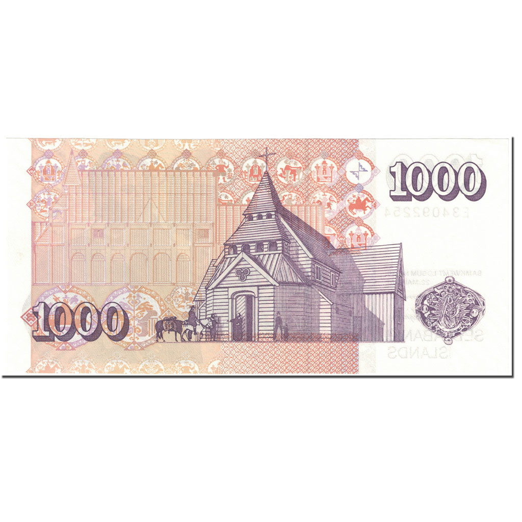 Banknote, Iceland, 1000 Kronur, 2001, 2001-05-22, KM:59, UNC(65-70)
