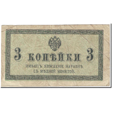 Banknote, Russia, 3 Kopeks, 1915, Undated (1915), KM:26a, EF(40-45)