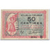 France, 50 Centimes, Nécessités, Colmar, 1918, 1918-12-15, EF(40-45)
