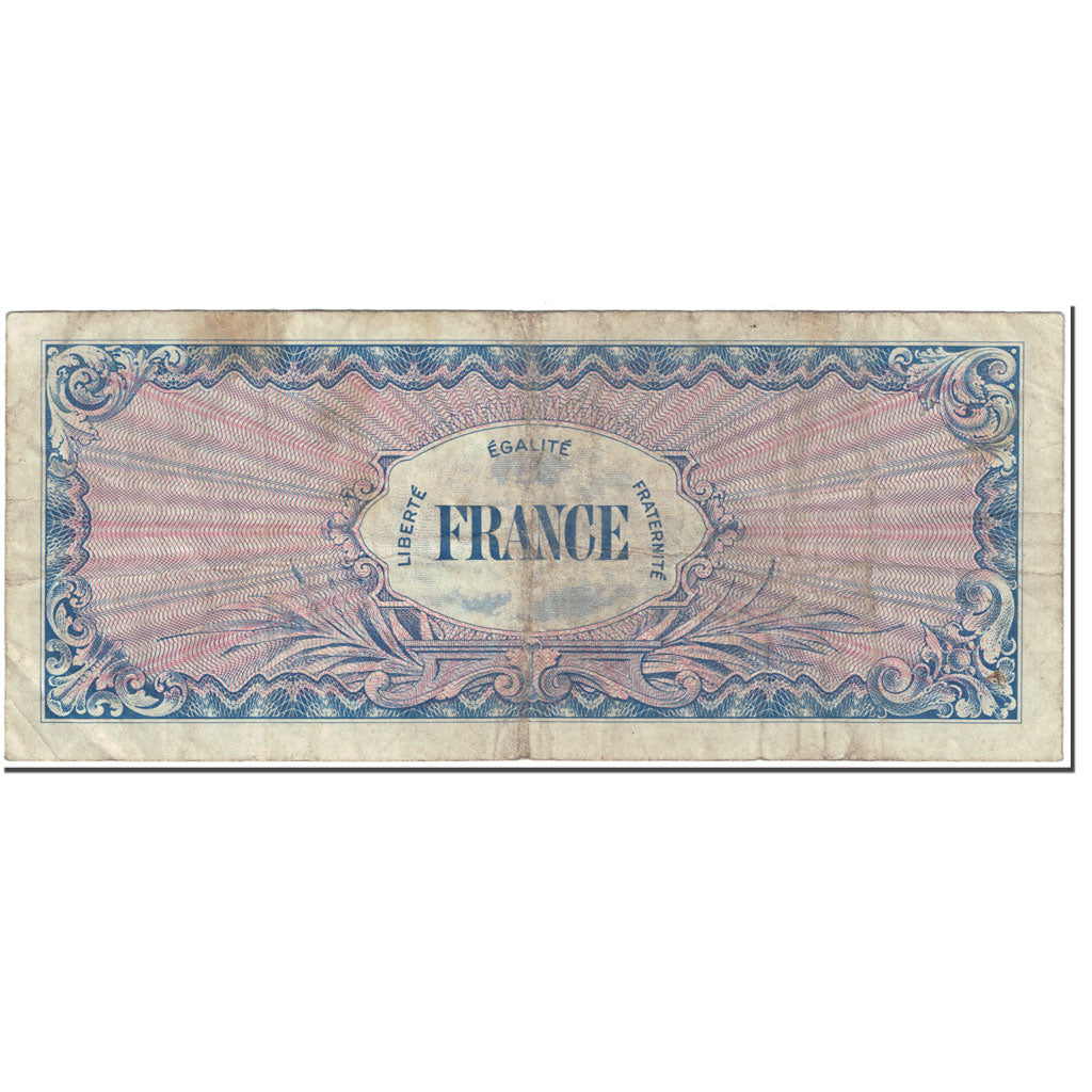 França, 50 Francs, 1945 Verso France, 1944, Undated (1944), VF(20-25)