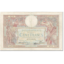 France, 100 Francs, Luc Olivier Merson, 1939, 1939-07-06, VF(30-35)