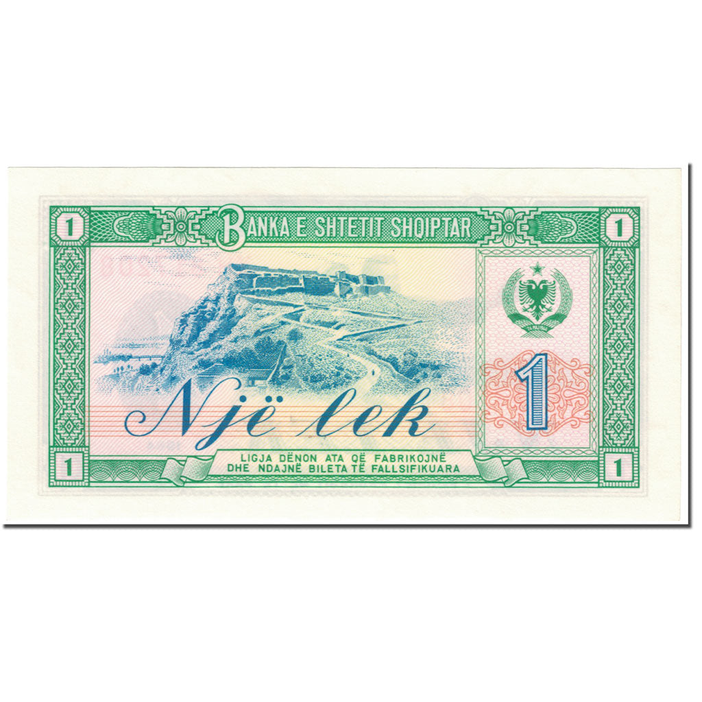 Banknote, Albania, 1 Lek, 1964, Undated (1964), KM:33a, UNC(65-70)