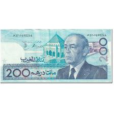 Banknote, Morocco, 200 Dirhams, 1987, Undated (1987), KM:66d, EF(40-45)