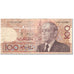 Geldschein, Marokko, 100 Dirhams, 1987, Undated (1987), KM:62b, S