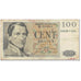 Nota, Bélgica, 100 Francs, 1959, 1959-08-07, KM:129c, VF(20-25)