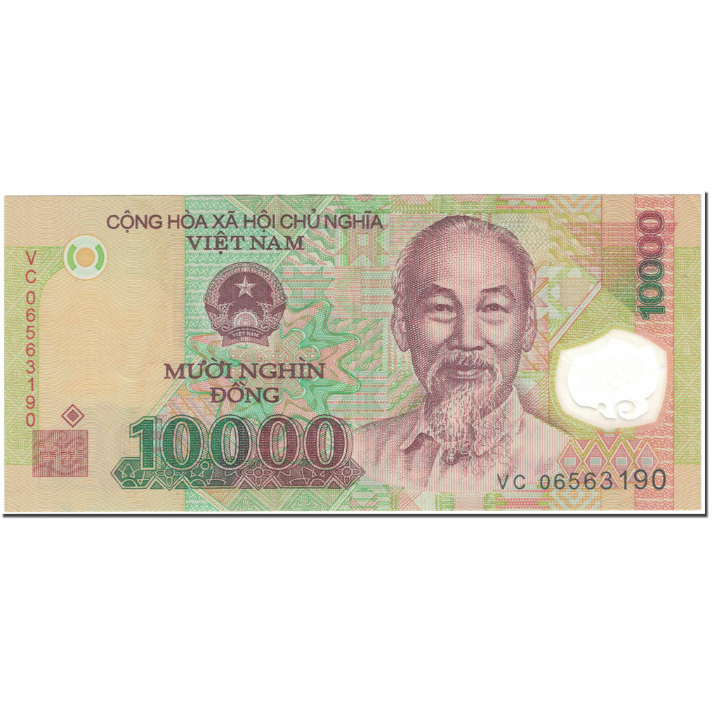Billet, Viet Nam, 10,000 D<ox>ng, 2006, Undated (2006), KM:119a, TTB