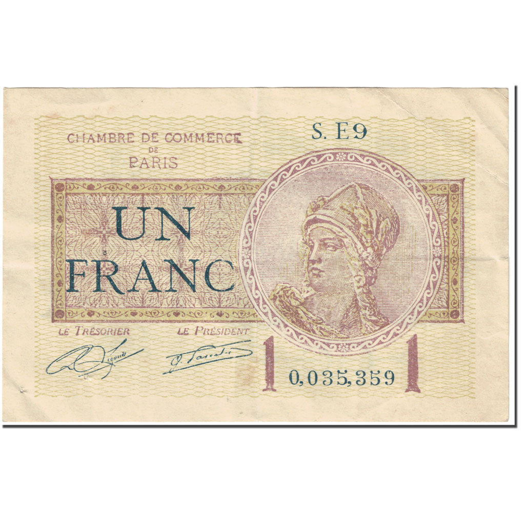 France, 1 Franc, 1920, 1920-03-10, TTB
