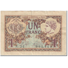 France, 1 Franc, Chambres de Commerce, Paris, 1920, 1920-03-10, EF(40-45)