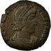 Moneta, Constantius II, Maiorina, Constantinople, EF(40-45), Miedź, Cohen:44