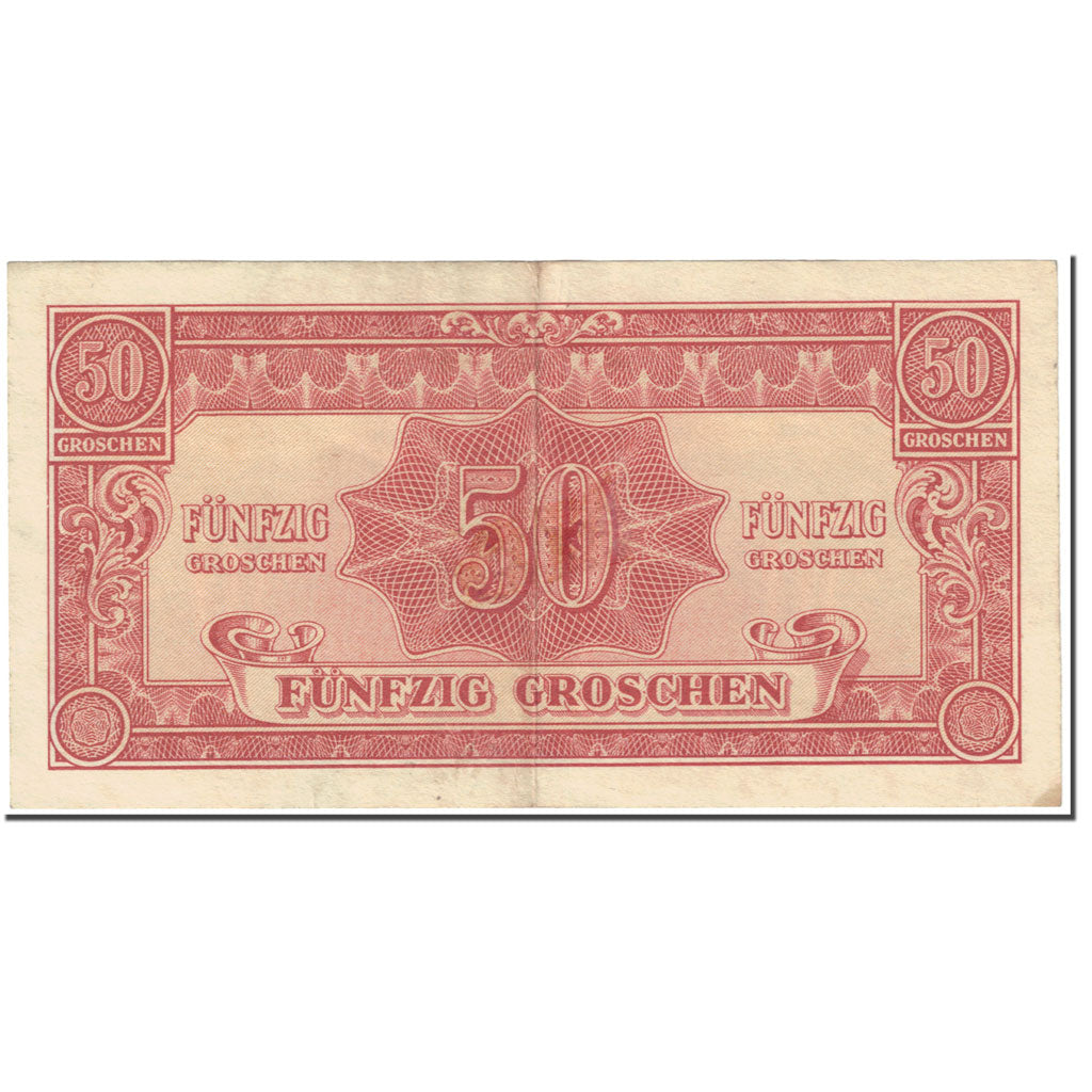 Banknote, Austria, 50 Groschen, 1944, SÉRIE 1944., KM:102b, EF(40-45)