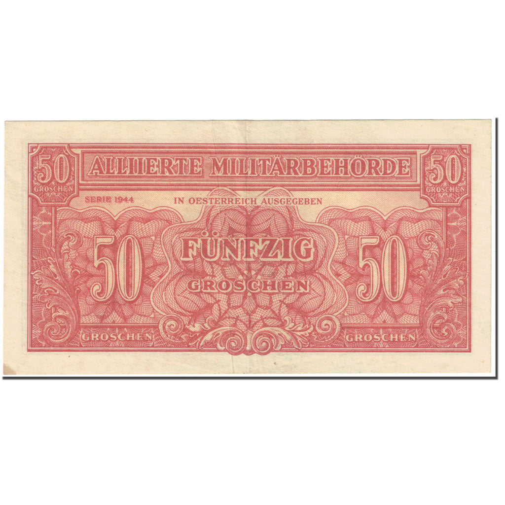 Banknote, Austria, 50 Groschen, 1944, SÉRIE 1944., KM:102b, EF(40-45)