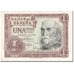 Banknote, Spain, 1 Peseta, 1953, 1953-07-22, KM:144a, AU(55-58)