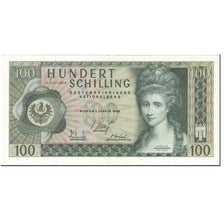 Banknote, Austria, 100 Schilling, 1969, 1969-01-02, KM:146a, UNC(65-70)