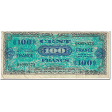 Francja, 100 Francs, 1945 Verso France, 1945, Undated (1945), VF(20-25)