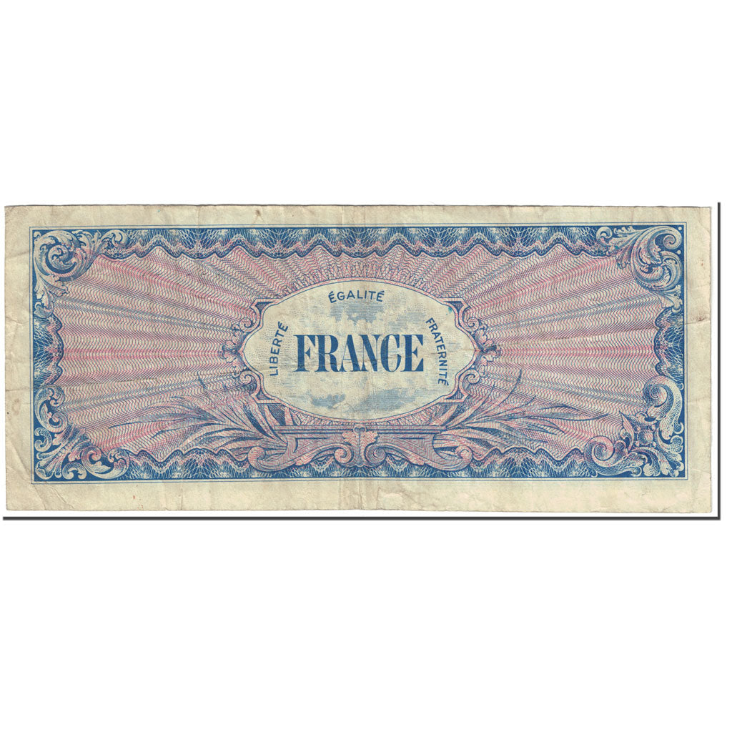 Francja, 100 Francs, 1945 Verso France, 1945, Undated (1945), VF(20-25)