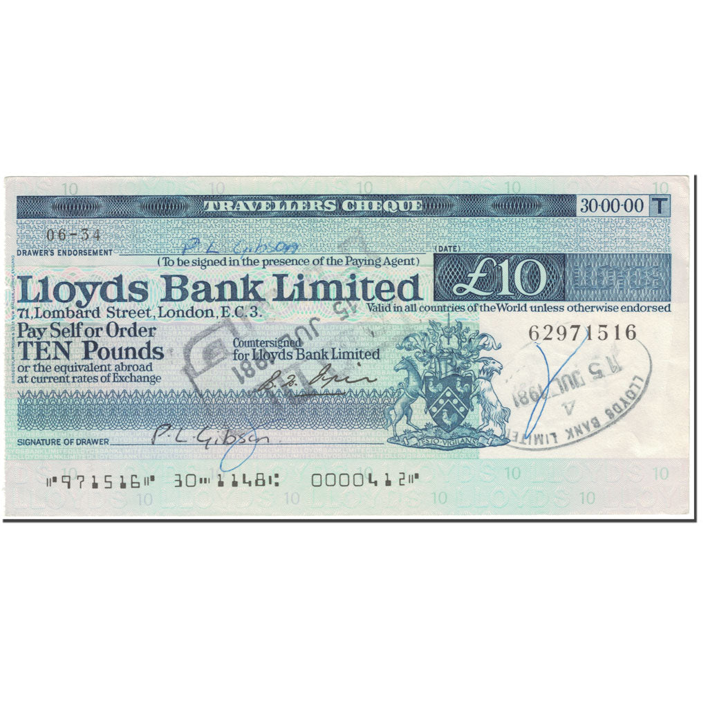 Banknote, Great Britain, 10 Pounds, 1981, 1981-07-15, UNC(65-70)