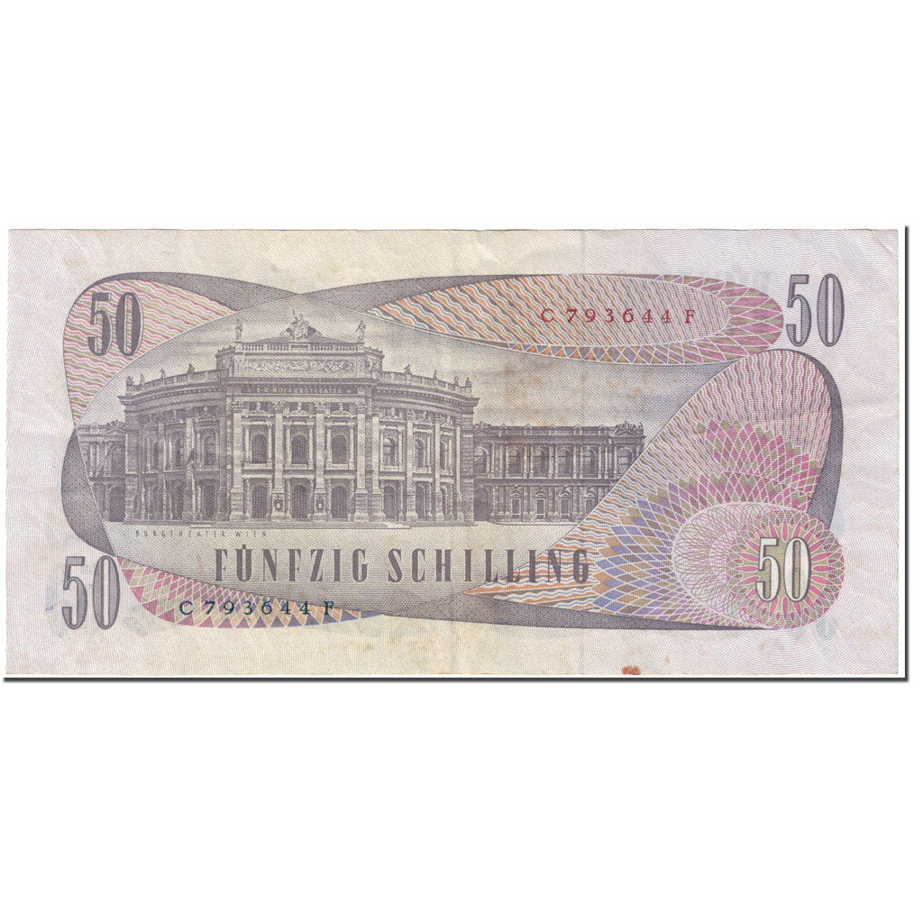 Banknote, Austria, 50 Schilling, 1970, 1970-01-02, KM:143a, VF(20-25)