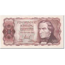 Banknote, Austria, 500 Schilling, 1965, 1965-07-01, KM:139a, EF(40-45)