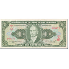 Billet, Brésil, 10 Cruzeiros, 1953, Undated (1953), KM:159b, TTB